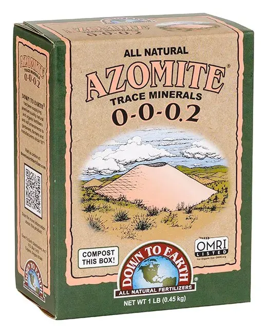 Down to Earth Azomite Micronized landscape material