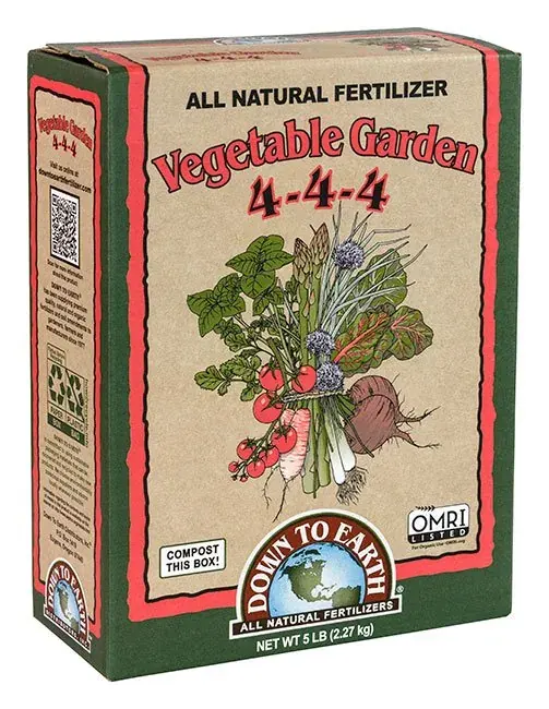 Down to Earth Vegetable Garden 4-6-2 landscape material