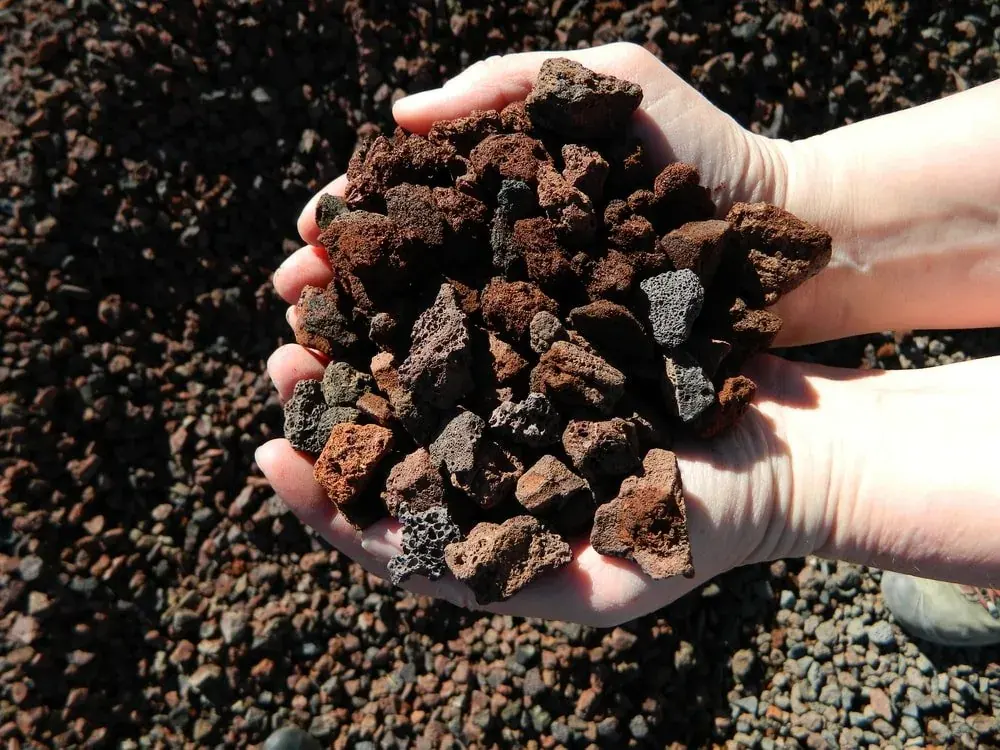 Lava Rock landscape material