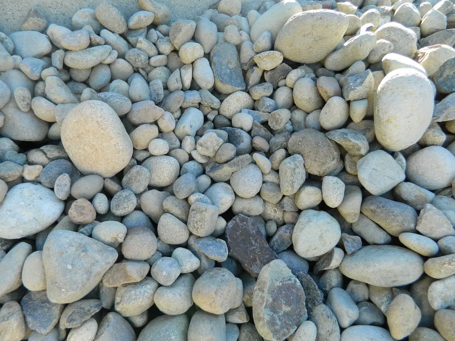 2" - 10" River Rock  landscape material